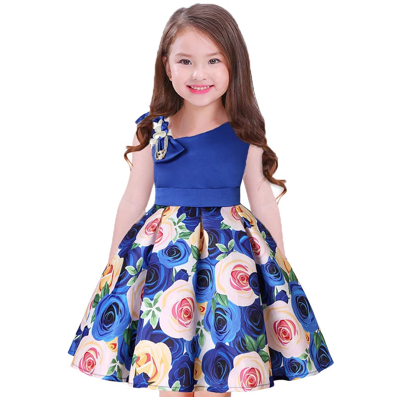 Flower Dresses for Girls Christmas  Princess Brithday Wedding Party