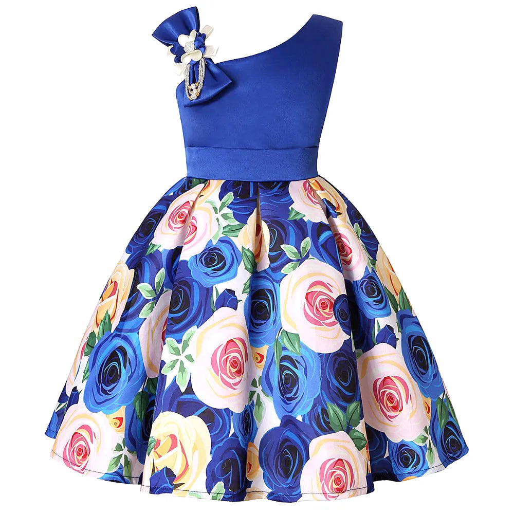 Flower Dresses for Girls Christmas  Princess Brithday Wedding Party