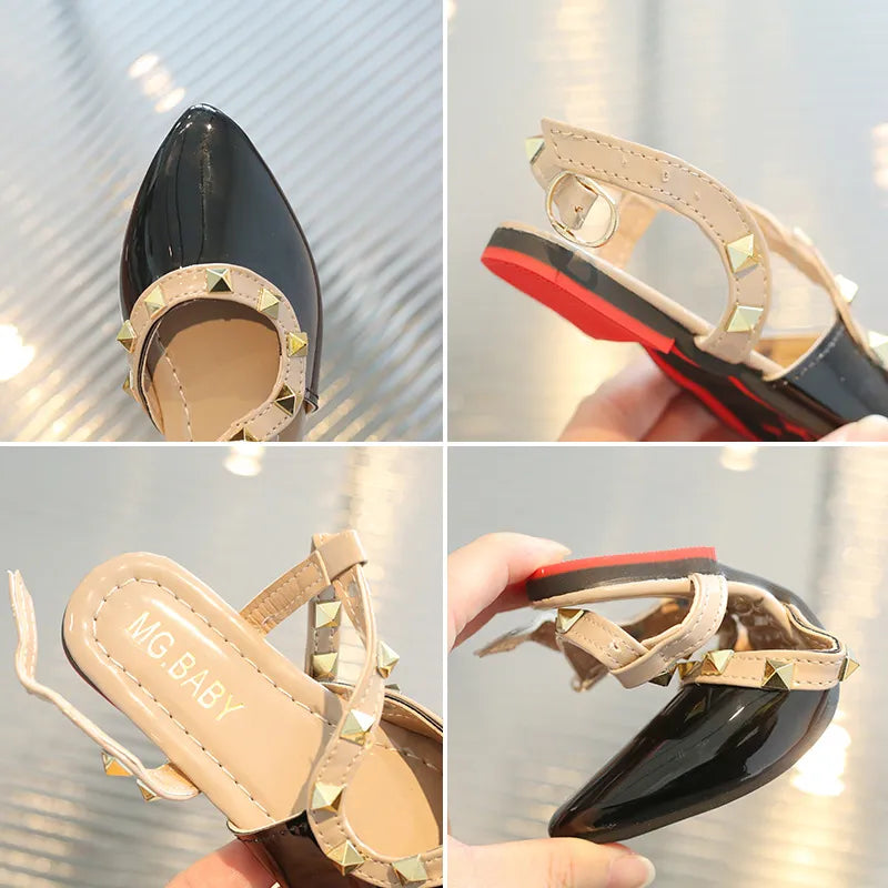 Rivets Flat Fashion Shoes