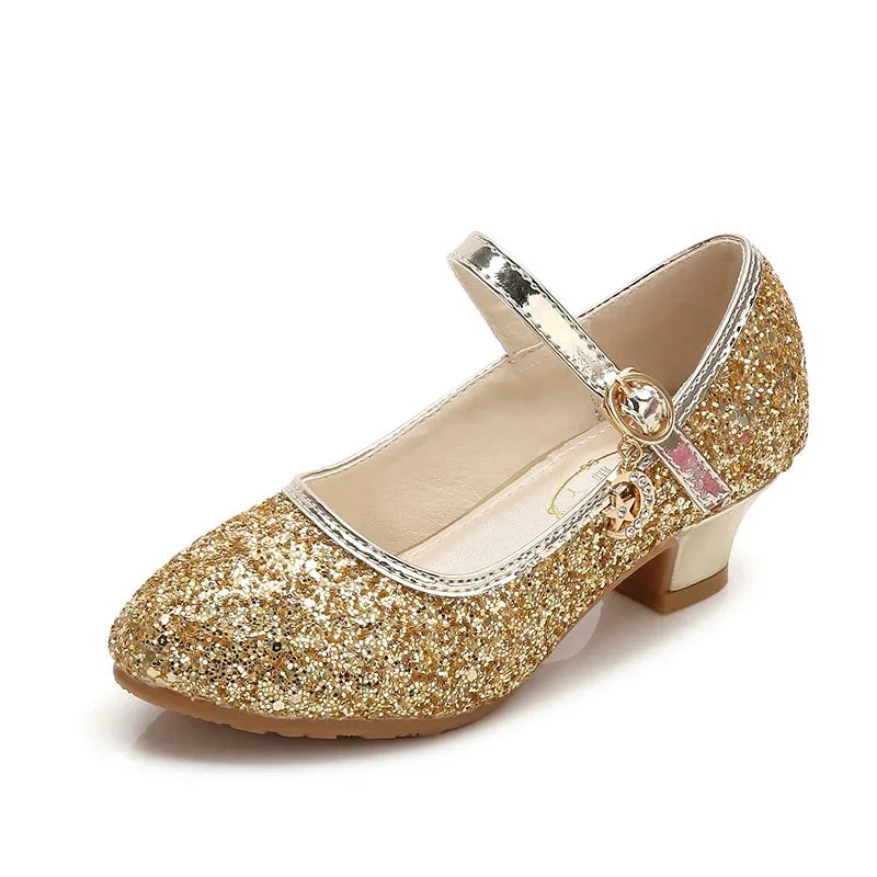 Sequin Designer Shoes High Heel