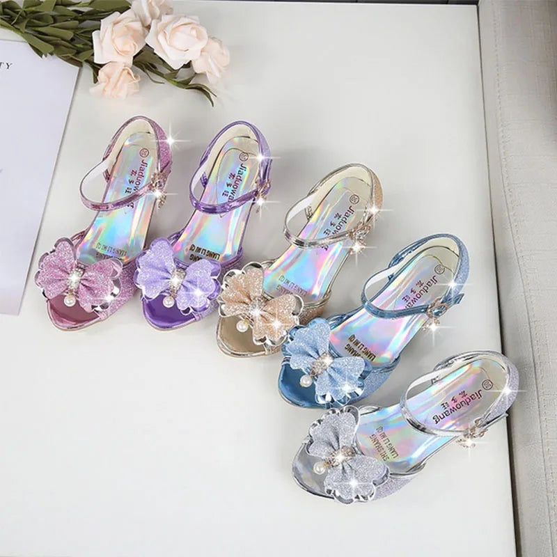 Crystal Princess Heel Shoes